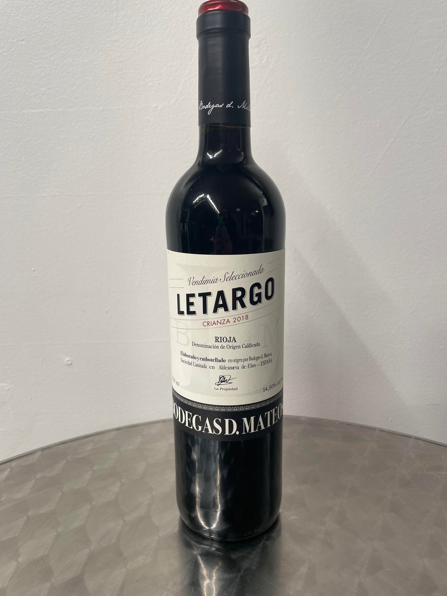 Letargo, Tempranillo, 2017 Spain