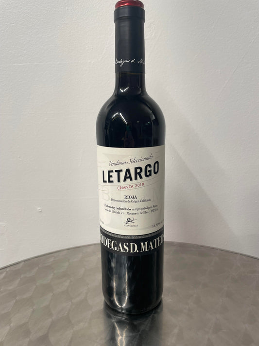 Letargo, Tempranillo, 2017 Spain